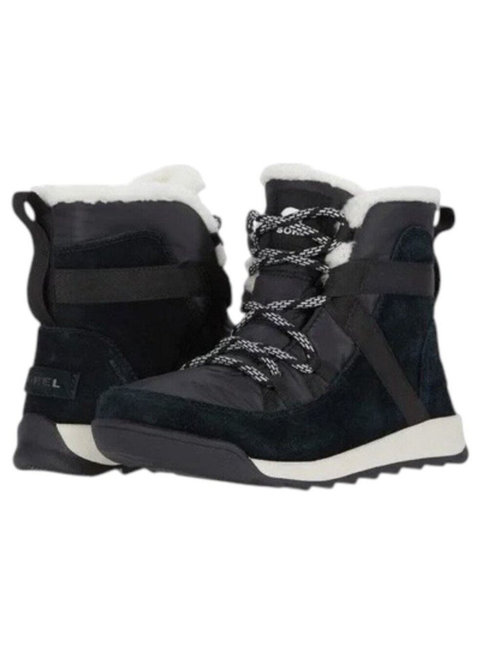 Sorel Whitney Ii Flurry Waterproof Boot Suede Insulated Black Size 8
